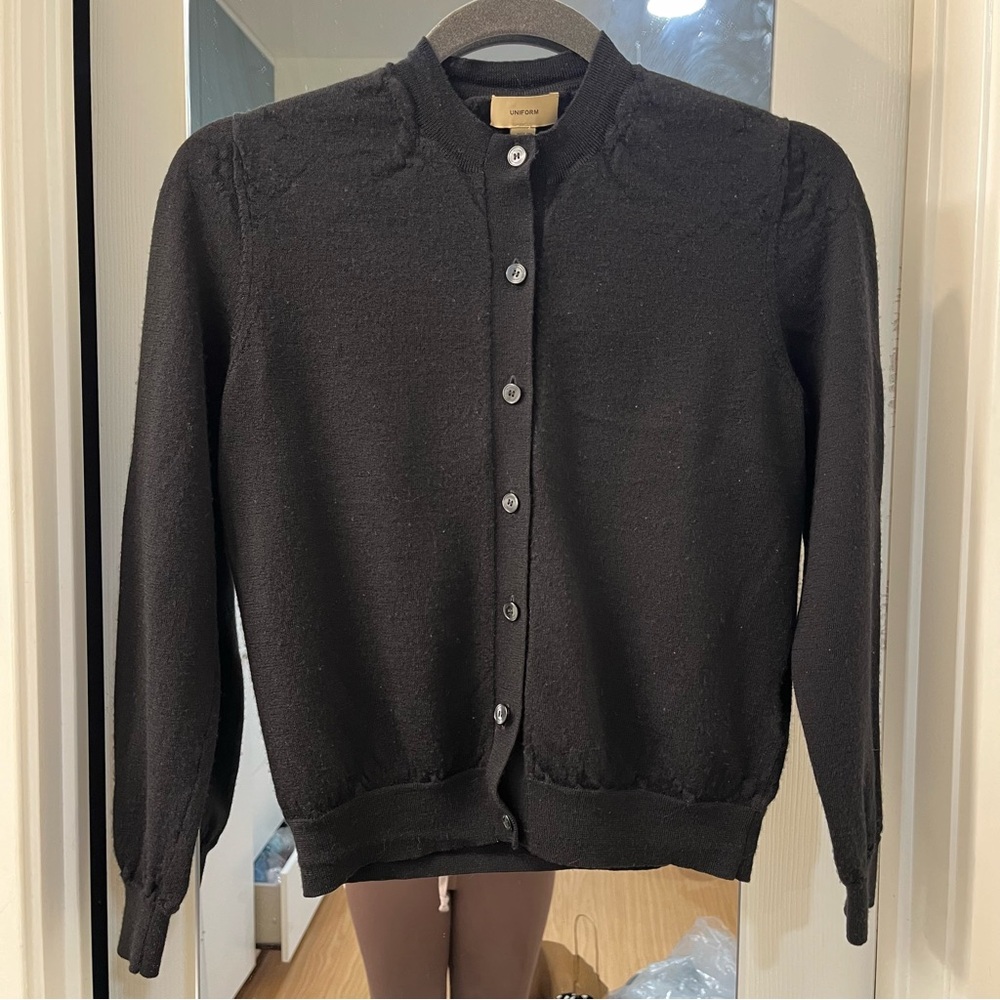 Burberry Uniform Wool Cardigan